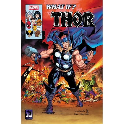 What If...? Thor #1 Cvr B Sergio Davila Homage Var