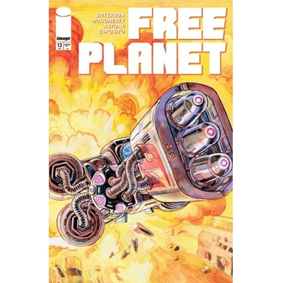Free Planet #13 Cvr B Jed Dougherty Var