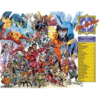 Ghost Machine the Official Guidebook #3 (of 5) Cvr C Ivan Reis & Danny Miki Wraparound Var