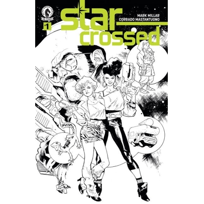 Star-Crossed #1 Cvr D B&W Stuart Immonen Var