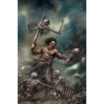 Conan the Barbarian #32 Cvr E Nick Percival Virgin Cardstock Var (MR)