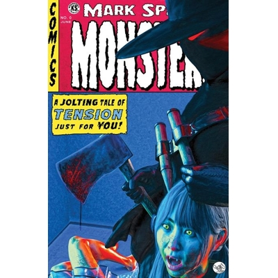 Mark Spears Monsters #0 Deluxe Edition (One-Shot) Cvr C Mark Spears Crime Suspen Stories 22 Homage V