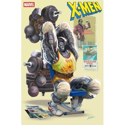 X-Men #34 Cvr B Alexander Lozano 80'S Colossus Var