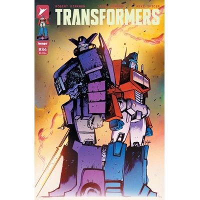 Transformers #34 Cvr B Daniel Warren Johnson & Mike Spicer Var