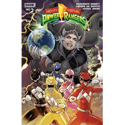 Mighty Morphin Power Rangers (2026) #2 Cvr B Andrew Lee Griffith Var