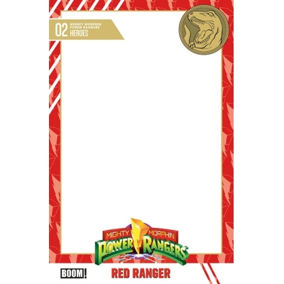 Mighty Morphin Power Rangers (2026) #2 Cvr D Trading Card Blank Sketch Var