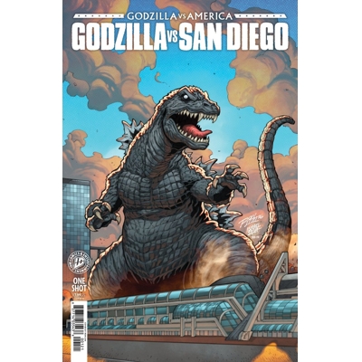 Godzilla vs. America San Diego Cvr B Ron Lim Var