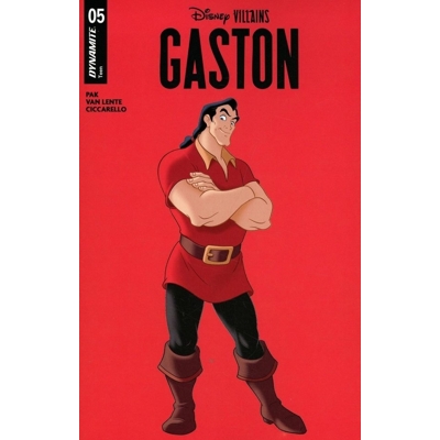 Disney Villains Gaston #5 Cvr B Animation Art Var