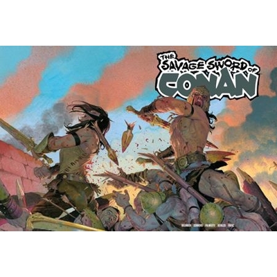 Savage Sword of Conan #15 Cvr D Esad Ribic Wraparound Cardstock Var (MR)