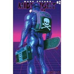 Mark Spears Midknight Man #2 Cvr E Mark Spears Electric Blue Var