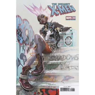 Uncanny X-Men #33 Cvr B Alexander Lozano 80'S Storm Var