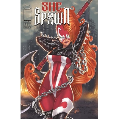 She Spawn #4 (of 5) Cvr B Dave Harrigan Var