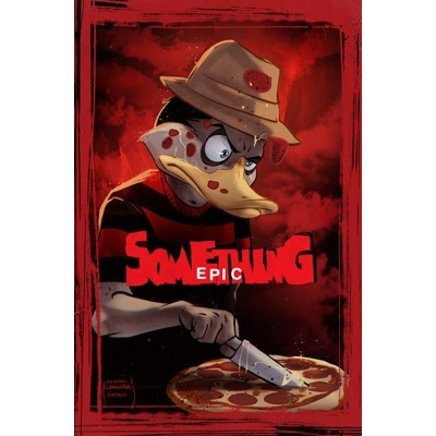 Something Epic #14 Cvr B Szymon Kudranski Nightmare on Elm Street Homage Var