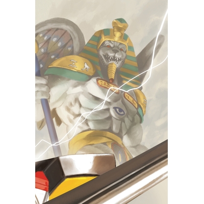 Mighty Morphin Power Rangers (2026) #3 Cvr C Miguel Mercado Megazord Card Stock Connecting Var
