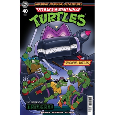 Teenage Mutant Ninja Turtles: Saturday Morning Adventures #40 Cvr C Aaron Hazouri Var