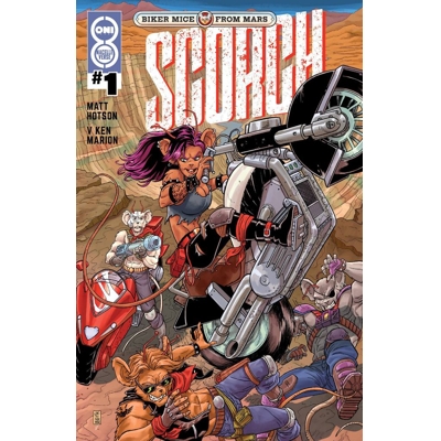 Biker Mice From Mars Scorch #1 Cvr C Aj Jothikumar Var