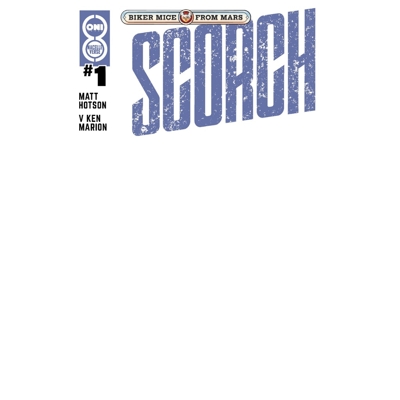 Biker Mice From Mars Scorch #1 Cvr D Blank Sketch Var