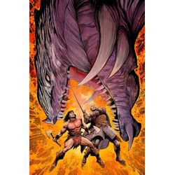 Conan and Dragonero #4 (of 7) Cvr C Patch Zircher Virgin Cardstock Var (MR)
