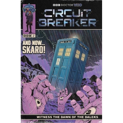 Doctor Who Circuit Breaker #2 (of 2) Cvr D Flops Dalek Takeover Cardstock Var