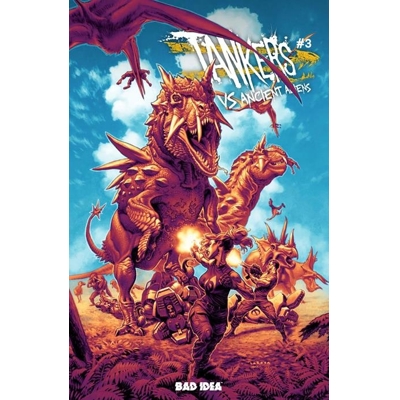 Tankers vs Ancient Aliens # 3 (of 4) Cvr B Lewis Larosa Var