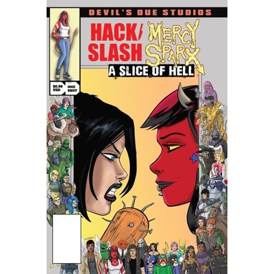 Devils Due Presents Hack Slash Mercy Sparx #1 (One-Shot) Cvr B Tim Seeley Josh Blaylock Homage Var (