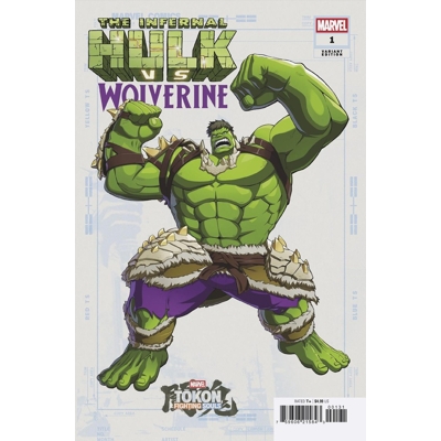 Infernal Hulk vs. Wolverine #1 Cvr C Marvel Tokon: Fighting Souls Var
