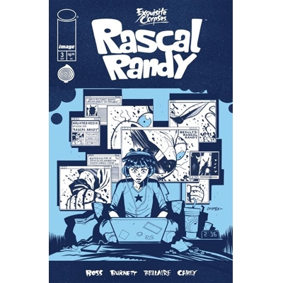 Exquisite Corpses Rascal Randy #3 (of 5) Cvr C Dylan Burnett Polybagged With Collectible Card Var (M