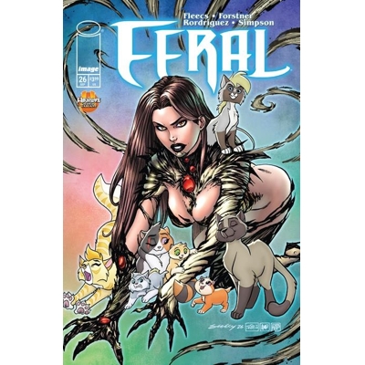 Feral #26 Cvr D Trish Forstner & Tim Seeley Witchblade Team up Var