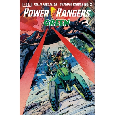Power Rangers Green #2 Cvr B Gustaffo Vargas Var