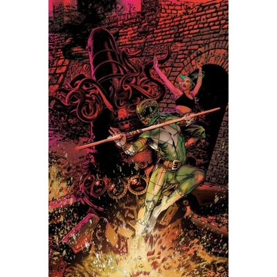 Power Rangers Green #2 Cvr D Tony Harris Foil Var