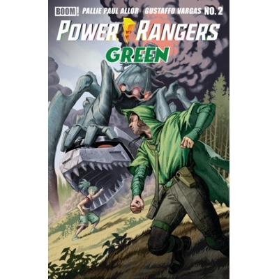 Power Rangers Green #2 Cvr J Foc Reveal Var
