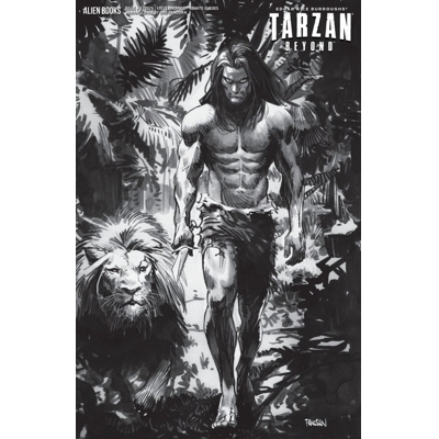 Tarzan Beyond #3 Cvr D Dan Panosian B&W Var