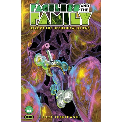 Faceless and the Family Maze of the Mechanical Aliens #3 Cvr B Emil Ernst Var