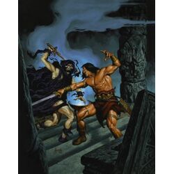 Savage Sword of Conan #16 Cvr C Joe Jusko Virgin Cardstock Var (MR)