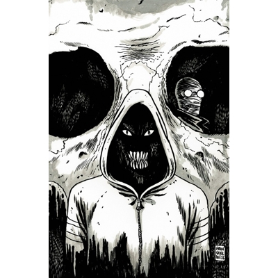 Stuff Of Nightmares: The Hoodie #1 (One-Shot) Cvr D Francesco Francavilla Glow In The Dark 