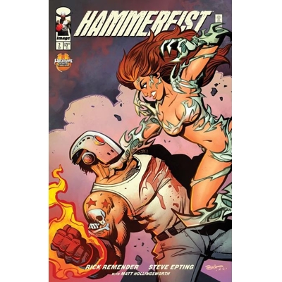 Hammerfist #2 Cvr C Brett Parson Witchblade Team up Var (MR)