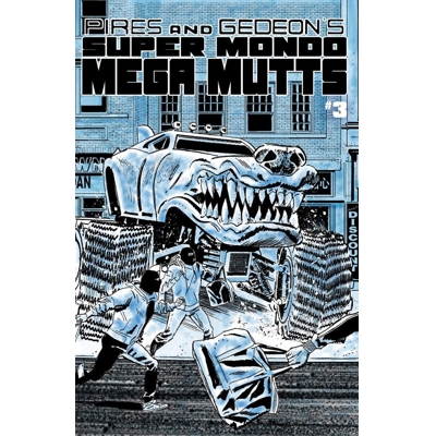 Super Mondo Mega Mutts #3 Cvr B Alex Diotto Homage Var