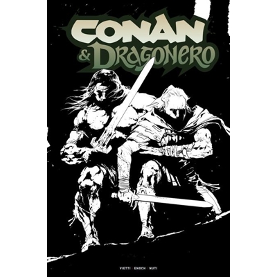 Conan the Barbarian and Dragonero #5 (of 7) Cvr D Stevan Subic Inks Var