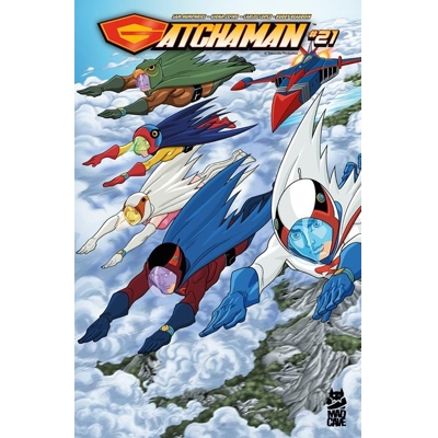 Gatchaman #21 Cvr A Chris Batista Sabrina Cintron