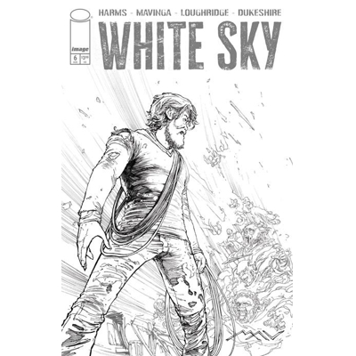 White Sky #6 Cvr C Jp Mavinga B&W Var (MR)