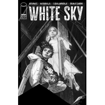 White Sky #6 Cvr D Eliza Ivanova B&W Var (MR)