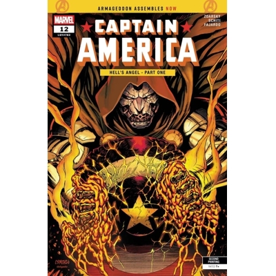 Captain America #12 2nd Ptg Cory Smith Var [Arm]