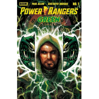 Power Rangers Green #1 2nd Ptg Tony Harris Var