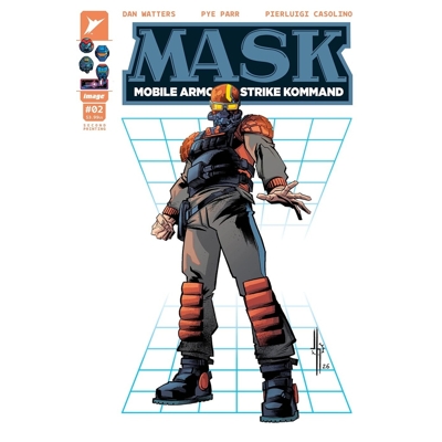 Mask #2 2nd Ptg Cvr B Jason Howard Var