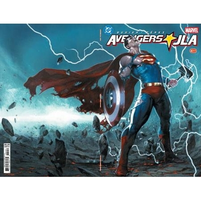 Avengers Jla #4 Facsimile Cvr E Gabriele Dell Otto Wrap Var
