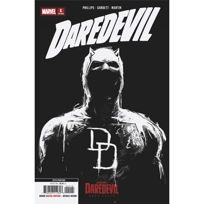 Daredevil #1 5th Ptg Marvel Tv Var
