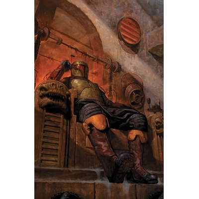 Star Wars Book of Boba Fett #1 Cvr B E.M. Gist Var