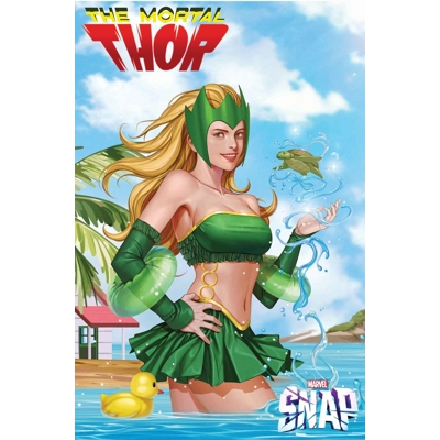 Mortal Thor #13 Cvr E Inhyuk Lee Marvel Snap Swimsuit Var