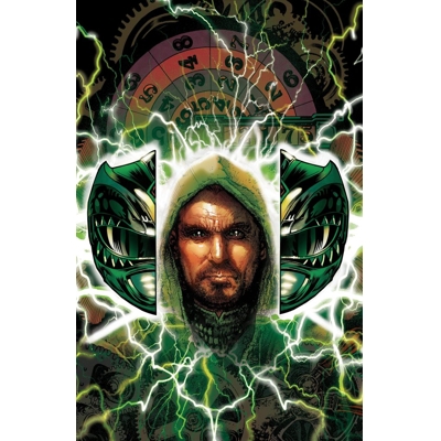 Power Rangers Green #1 Cvr F Tony Harris Foil Var