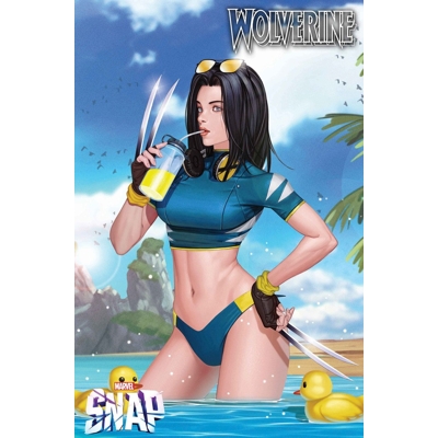 Wolverine #24 Cvr F Inhyuk Lee Marvel Snap Swimsuit Var